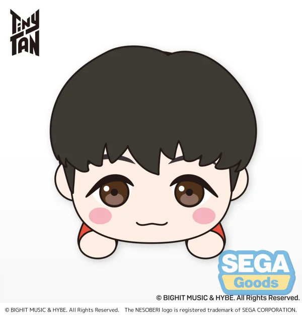 SEGA NESOBERI (Lay-Down) "TinyTAN" Tera Jumbo Plush ~Dynamite~ "j-hope" - TinyTAN