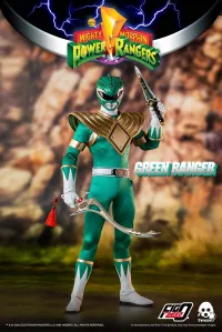 threezero Mighty Morphin Power Rangers – 1/6 Core Rangers + Green Ranger Six-Pack - Power Rangers - photo 41