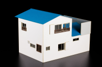 1/80 Scale Paper kit Town Corner Accessory Series Store 「General Store」 3