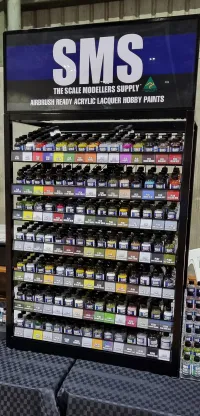 The Scale Modellers Supply (SMS) Premium Acrylic Lacquer SMALL RETAIL DISPLAY (STAND ONLY) - Display Cases & Storage - photo 1