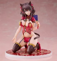Pink-Cat Kuroneko - China dress cat - photo 2