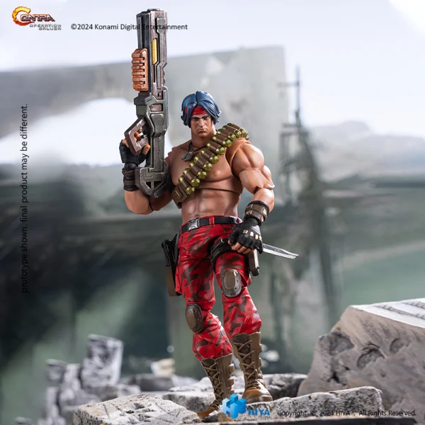 HIYA TOYS Exquisite Basic Series 1/12 Scale CONTRA:OPERATION GALUGA Lance Bean - Video Games