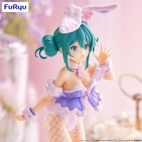 Hatsune Miku　BiCute Bunnies Figure -White Rabbit Purple Color ver.- 3