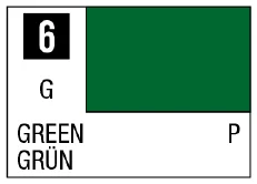 Mr. Color 6 - Green (Gloss/Primary)