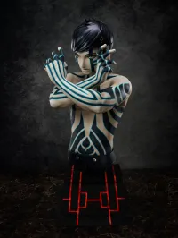 FuRyu Shin Megami Tensei III: NOCTURNE HD REMASTER Hitoshura 1/1 Scale Bust Figure - Video Games - photo 3