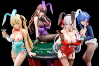 Regina Mercedes wearing 秘色(HISHOKU) bunny costume with Nip Slip Gimmick System 19