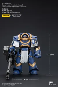 JOYTOY Ultramarines Cataphractii Terminator Squad Terminator with Reaper Autocannon - Warhammer 40K - photo 7