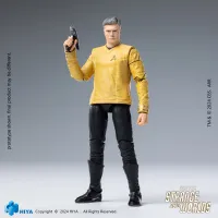 HIYA TOYS Exquisite Mini Series 4 inch STAR TREK STRANGE NEW WORLDS Pike - Star Trek - photo 6