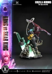 Prime 1 Studio Ultimate Diorama Masterline Godzilla x Kong: The New Empire (Film) Kong vs Skar King Bonus Version - Godzilla - photo 46