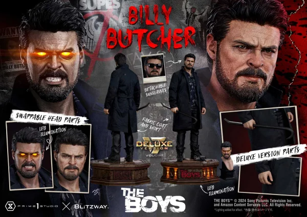 Prime 1 Studio Premium Masterline The Boys William "Billy" Butcher Deluxe Version - The Boys