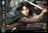 Ultimate Premium Masterline  TV animation Attack On Titan  Levi versus Beast Titan Bonus Version 29