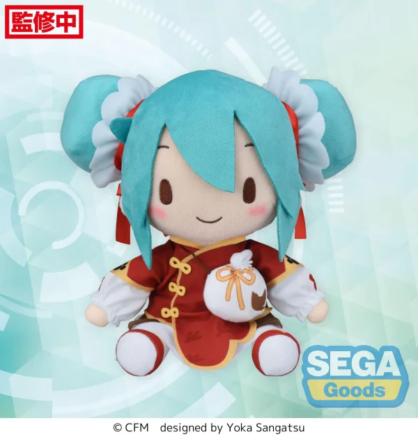 SEGA fuwa petit Hatsune Miku Series M Plush Hatsune Miku Going Out Series Chinatown Ver. - Hatsune Miku
