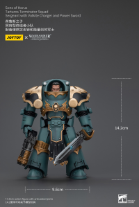 Sons Of Horus Tartaros Terminator Squad Sergeant With Volkite Charger And Power Sword 6