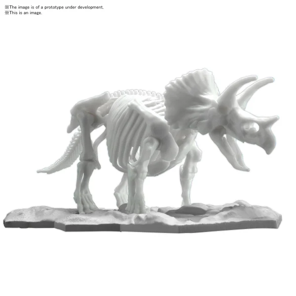 BANDAI HOBBY DINOSAUR MODEL KIT LIMEX SKELETON Triceratops - PLANNOSAURUS