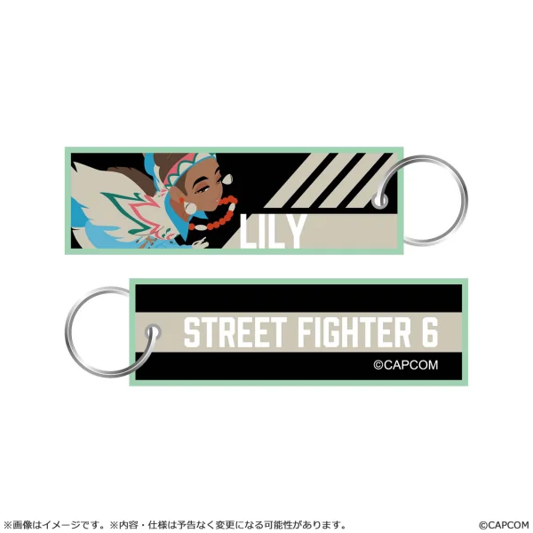 CAPCOM Street Fighter 6 Flight Tag Keychain LILY - Street Fighter