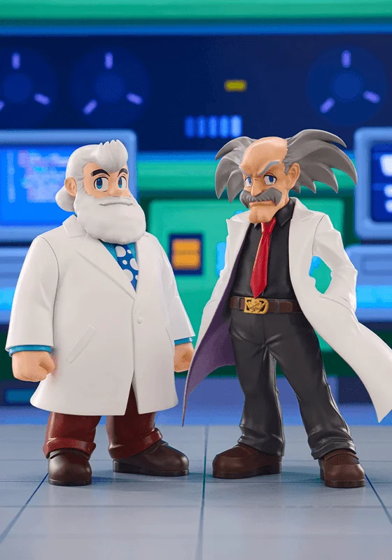 KOTOBUKIYA DR. WILY & DR. LIGHT OSHI WORKS - MEGA MAN