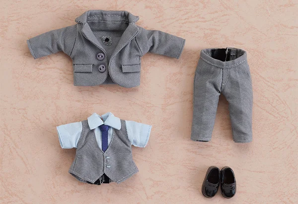 GOOD SMILE COMPANY Nendoroid Doll Outfit Set: Suit (Gray)(re-run) - Figure Accessories
