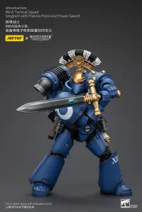 JOYTOY Ultramarines MK VI Tactical Squad Sergeant with Plasma Pistol and Power Sword - Warhammer 40K - photo 9