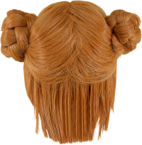 Harmonia series Original Wig (Buns/Dark Orange) 2