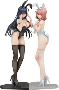 ENSOUTOYS Black Bunny Aoi and White Bunny Natsume 2 Figure Set - 18+ - photo 2