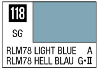 Mr. Color 118 - RLM78 Light Blue (Semi-Gloss/Aircraft) 1