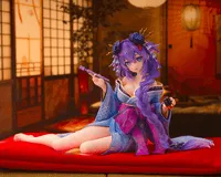 KADOKAWA Purple Heart Kimono Ver. - Neptunia x SENRAN KAGURA: Ninja Wars - photo 9