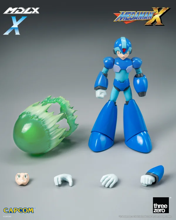threezero MDLX X - Rockman X / Mega Man X - Mega Man