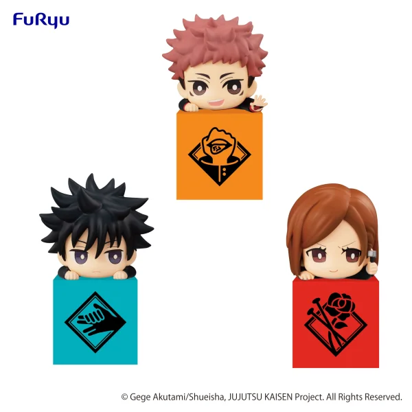 FuRyu JUJUTSU KAISEN　Hikkake Figure 1 -Yuji /Megumi /Nobara- set(re-run) - Jujutsu Kaisen