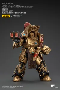 JOYTOY Legio Custodes Aquilon Terminator Squad Aquilon with twin-linked Adrathic Destructor - Warhammer 40K - photo 7
