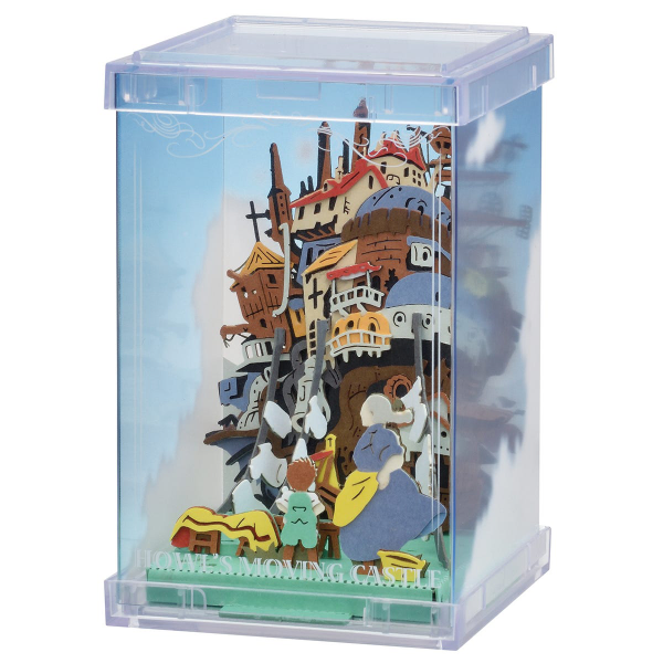 PTC-T07 Howl's Moving Castle - Good Weather for Laundry Day Paper Theater Cube