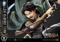 Ultimate Premium Masterline  TV animation Attack On Titan  Levi versus Beast Titan Bonus Version 15