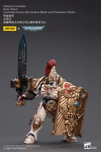 JOYTOY Adeptus Custodes Solar Watch Custodian Guard with Sentinel Blade and Praesidium Shield - Warhammer 40K - photo 9