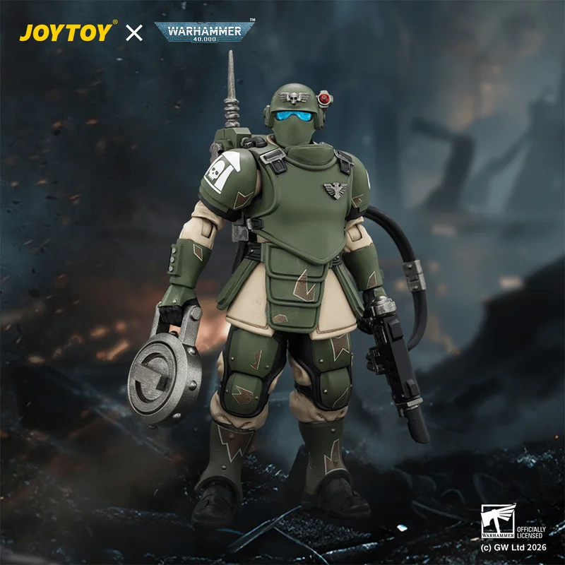 JOYTOY Astra Militarum Kasrkin 6 with Hot-shot Laspistol - Warhammer 40K