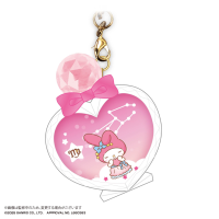 SANRIO Zodiac Pu-Clear Keychain (Includes Display board) 5