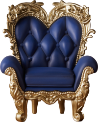 PARDOLL Antique Chair: Indigo 2