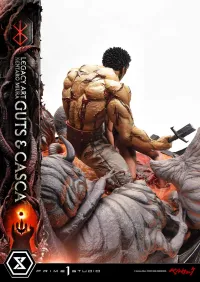 Prime 1 Studio Legacy Art "Kentaro Miura"  Berserk  Guts & Casca - Berserk - photo 16