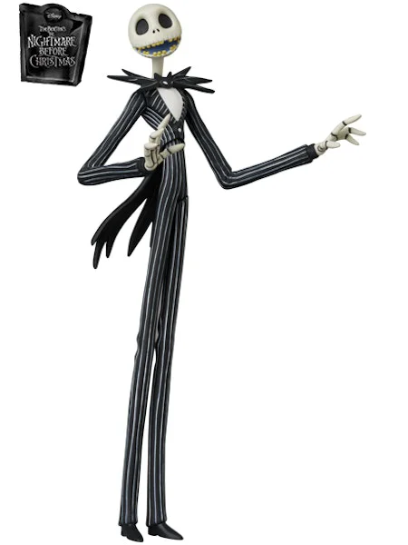 MEDICOM TOY UDF NIGHTMARE BEFORE CHRISTMAS JACK SKELLINGTON - NIGHTMARE BEFORE CHRISTMAS