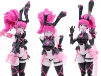 ROCA 1/12 scale assembly plastic model　Animacircuit Vio the Rabbit			 - Animacircuit - photo 13
