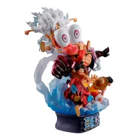 MegaHouse Petitrama series DX LOGBOX ONE PIECE RE BIRTH 02 Luffy Special - ONE PIECE - photo 5