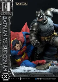 Prime 1 Studio Ultimate Diorama Masterline Batman:The Dark Knight Returns (Comics) Batman versus Superman Deluxe Version - DC Comics - photo 85
