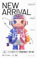 POP MART MEGA SPACE MOLLY x MEILIN CIPHER 1000% - Meilin Cipher - photo 4