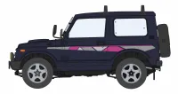 Hasegawa 1/24  SUZUKI JIMNY （JA11-3） w/BASE CARRIER - Scale Kits - photo 1
