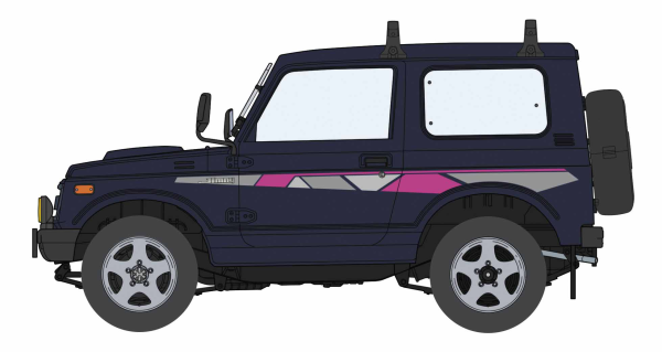 1/24  SUZUKI JIMNY （JA11-3） w/BASE CARRIER