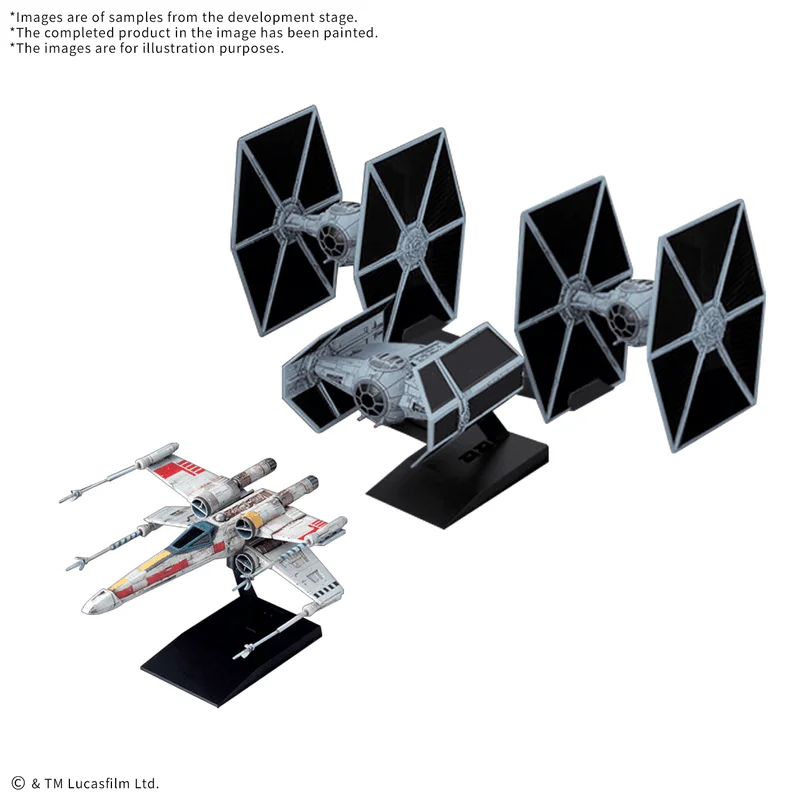 BANDAI HOBBY VEHICLE MODEL 020 TRENCH RUN SET [STAR WARS: A NEW HOPE] - Star Wars