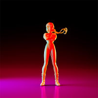 PLAMAX MF-80 minimum factory Noriko Takaya with Gunbuster: Character Color Ver. 4