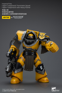 Imperial Fists Legion Cataphractii Terminator Squad Legion Cataphractii with Heavy Flamer 2
