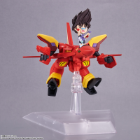 VF-19 Custom Fire Valkyrie with Basara Nekki "Macross 7", TAMASHII NATIONS Tiny Session 8