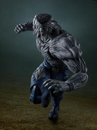 Younger Toguro 100% "Yu Yu Hakusho", TAMASHII NATIONS S.H.Figuarts 6