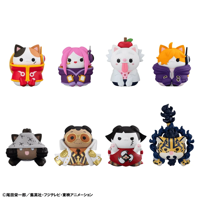 MegaHouse MEGA CAT PROJECT ONE PIECE Nyan Piece Nyan! Ver. Egghead (8pc per box) - ONE PIECE
