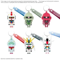 BANDAI HOBBY CHARZAKU-KUN 3D RUBBER MASCOT KEYCHAIN - Gundam Misc - photo 2